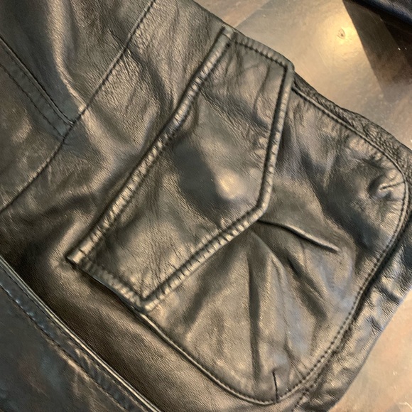 Vince Leather Jacket - Picture 3 of 8